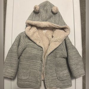 Baby Gap Sherpa-lined Bear Sweater